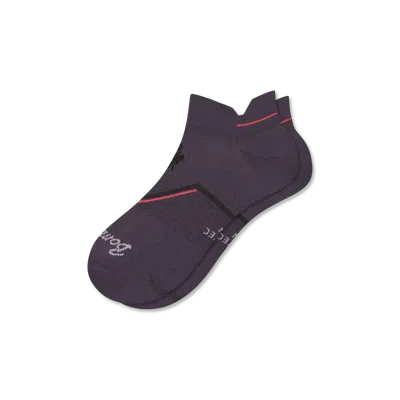 Bombas Running Ankle Socks In Purple