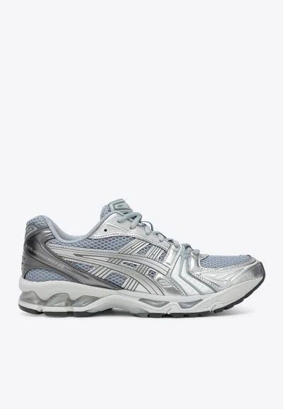 Asics Multicolor Mesh And Rubber Gel-kayano 14 Sneakers In Blue