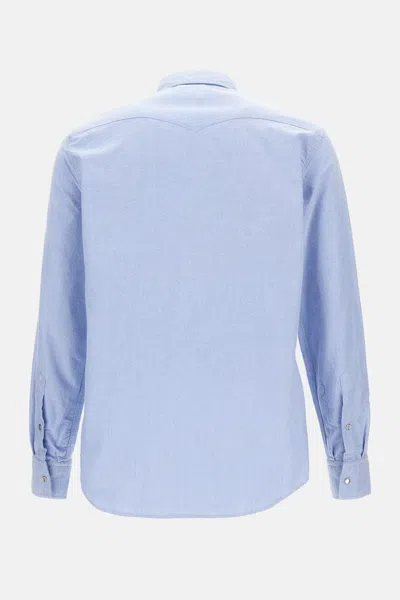 Bd Baggies Flap-pocket Shirt In Blue
