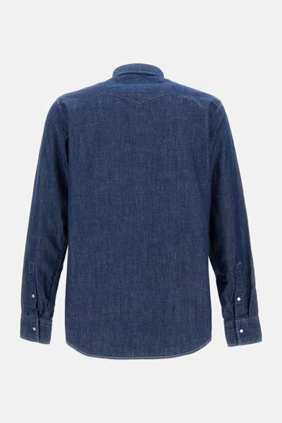 Bd Baggies Shirt In Blue