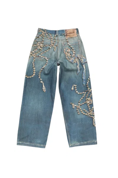 Acne Studios Loose Fit Jeans - 1981 In Blue