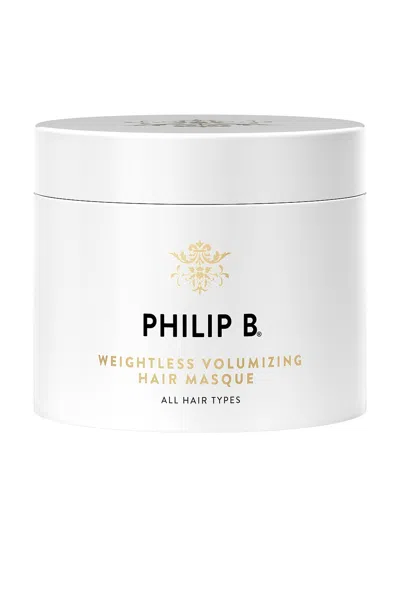 Philip B Weightless Volumizing Hair Masque In White