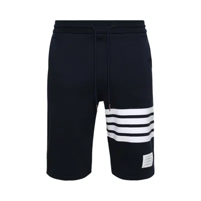 Pre-owned Thom Browne Classic 4 Bar Sweatshorts 'navy' | Blue | Men's Size 3