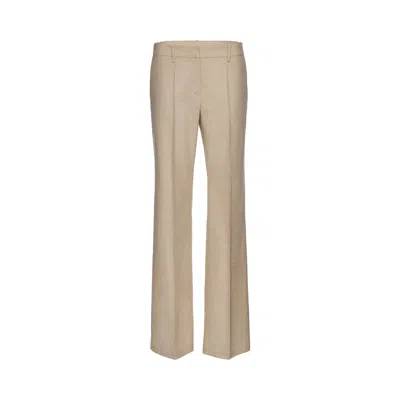 Pre-owned Magda Butrym Pants 'beige' | Cream | Women's Size 36 In White