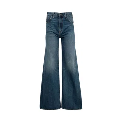 Pre-owned Nili Lotan Salome Jean 'simon Wash' | Blue | Women's Size 26