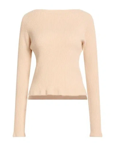 Drumohr Woman Sweater Beige Size L Cashmere In Neutral
