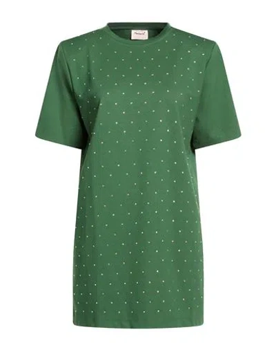 Mariuccia Woman Mini Dress Green Size S Viscose, Polyamide, Elastane In Green