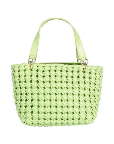 Themoirè Woman Handbag Light Green Size - Textile Fibers In Green