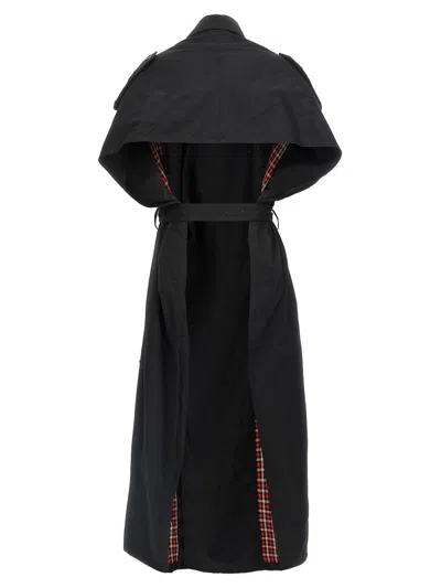 Balenciaga Stole Trench Coat Coats And Trench Coats Black