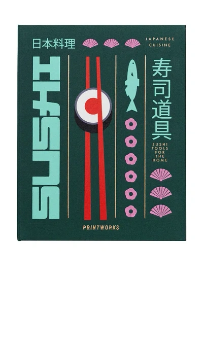 Printworks The Essentials Sushi Tools In Green
