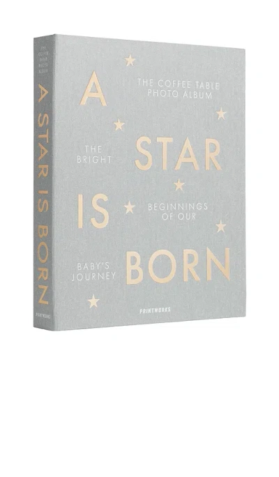 Printworks A Star Is Born Baby Album In Silver