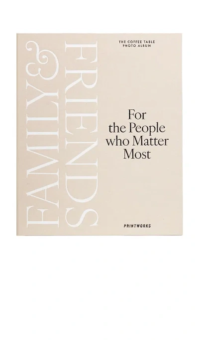 Printworks Family & Friends Photo Album In Neutral