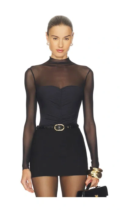 Ser.o.ya Fede Bodysuit In Black