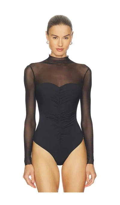 Ser.o.ya Fede Bodysuit In Black