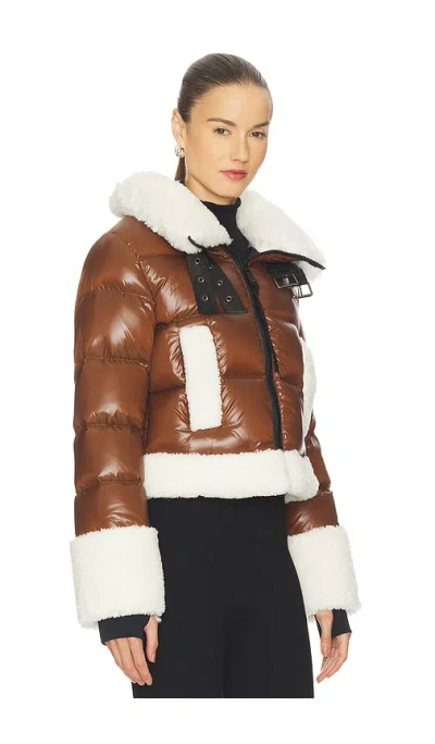 Sam Hallie Jacket In Brown