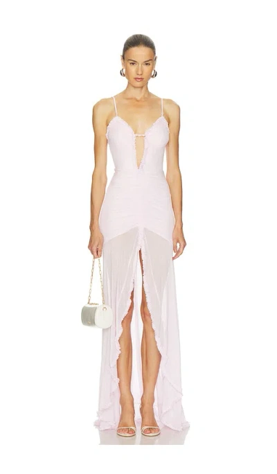 Runaway The Label Kiata Maxi Dress In White