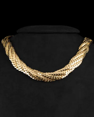 Tiffany & Co Tiffany 18k Heavy Curb Chain Necklace (authentic ) In Gold