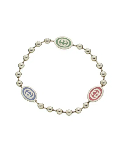 Gucci Silver Bracelet In Metallic