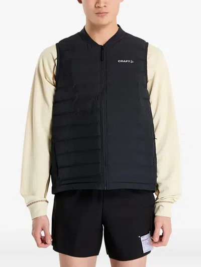 Craft Subz Zip Fastening Gilet In Black