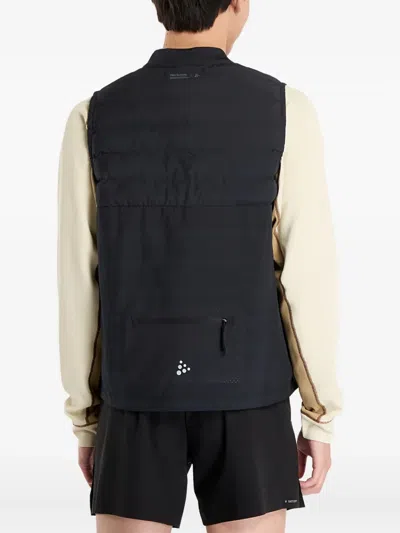 Craft Subz Zip Fastening Gilet In Black