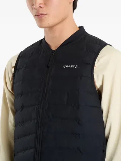 Craft Subz Zip Fastening Gilet In Black