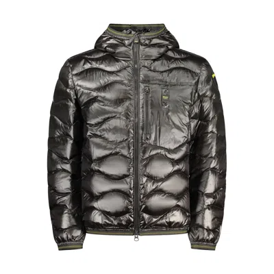 Blauer Black Polyamide Jackets & Coat In Black