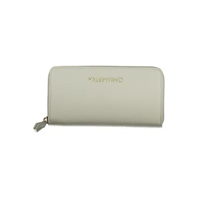 Valentino By Mario Valentino Gray Polyethylene Wallet In Green
