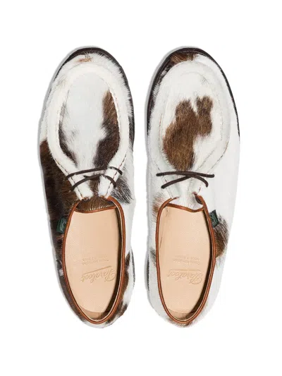 Paraboot Michael Derby Lace-up Shoes In White