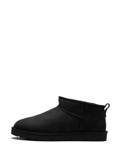 Ugg Man "classic Ultra Mini" Shoes In Black