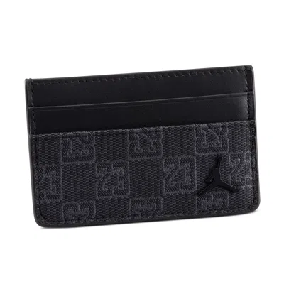 Jordan Jam Monogram Card Case In Black