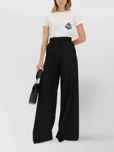 Max Mara Cotton T-shirt In Multi