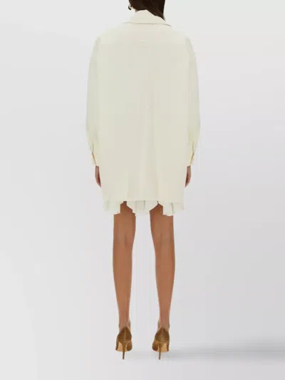 Max Mara Orlaya Long Sleeve Notched Lapel Jacket In Neutral