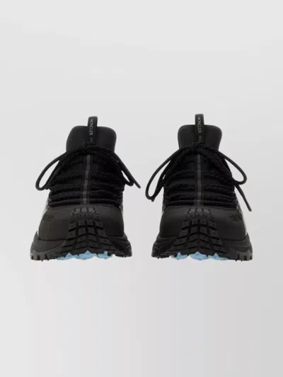 Moncler Lightweight Trail Grip Sneakers In Black