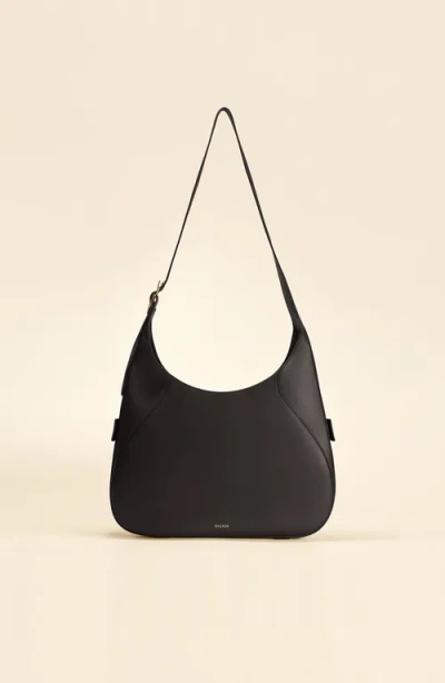Oleada Mini Marina Hobo Bag In Black