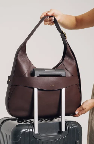 Oleada Marina Hobo Bag In Brown