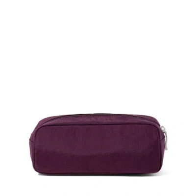 Baggallini Long Pocket Cosmetic Bag In Purple