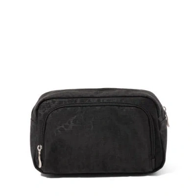 Baggallini Pocket Cosmetic Bag With Brush Organization In Black
