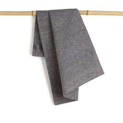 Sustainable Threads Timeless Organic Ikat Handwoven Kitchen Towels In Gray
