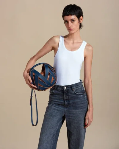 Perrin Paris Le Petit Panier Shoulder Bag In Brown