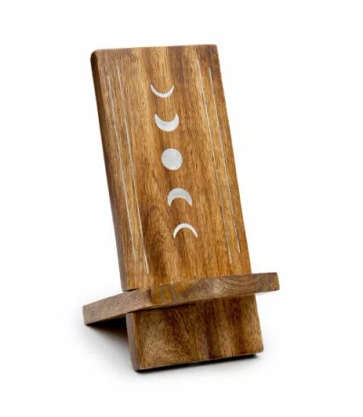Matr Boomie Indukala Moon Phase Phone Holder In Brown