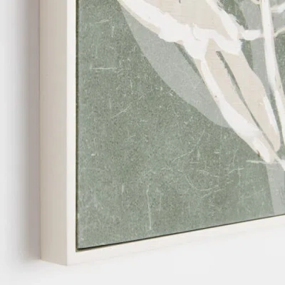 Napa Home & Garden Protea Triptych Hand-embellished Giclees Wall Art Set Of 3 In Green