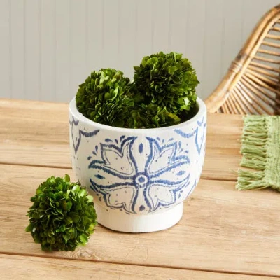 Napa Home & Garden Terrassa Cachepot In Blue