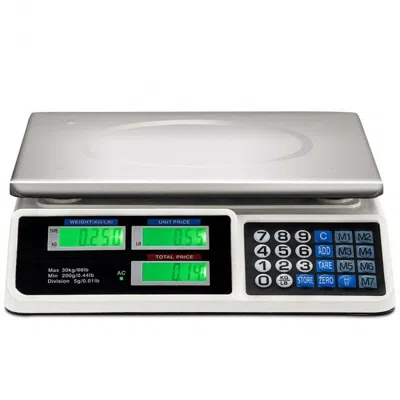 Proxxi 66 Lbs Digital Weight Food Count Scale For Commercial In Silver