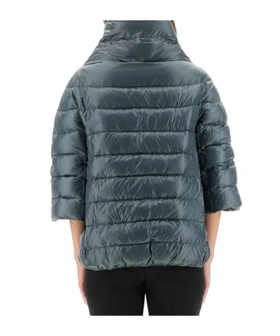 Herno Turtleneck Down Jacket In Black