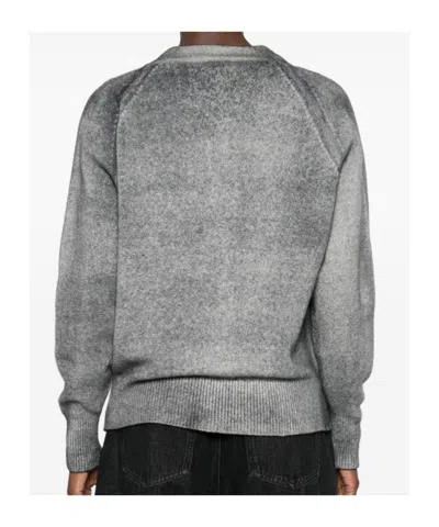 Avant Toi Wool And Cashmere V-necked Cardigan In Gray