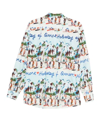 Alessandro Enriquez Printed Shirt In Multi