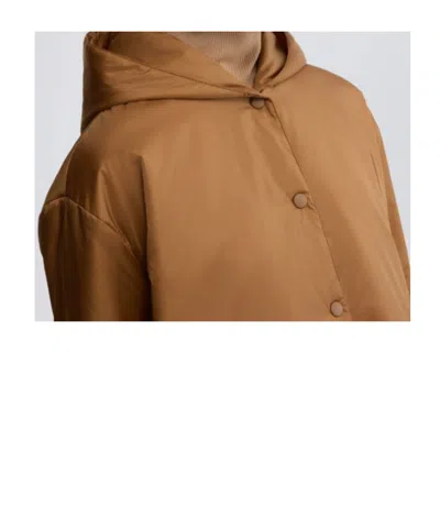 Aspesi Press-stud Fastening Jacket In Brown