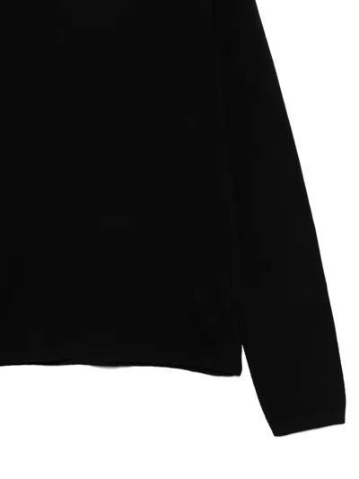 Luisa Cerano Turtleneck Knitted Sweater In Black
