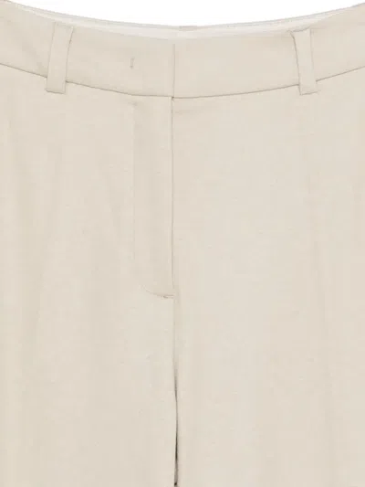 Luisa Cerano Concealed-fastening Tailored Trousers In Neutral