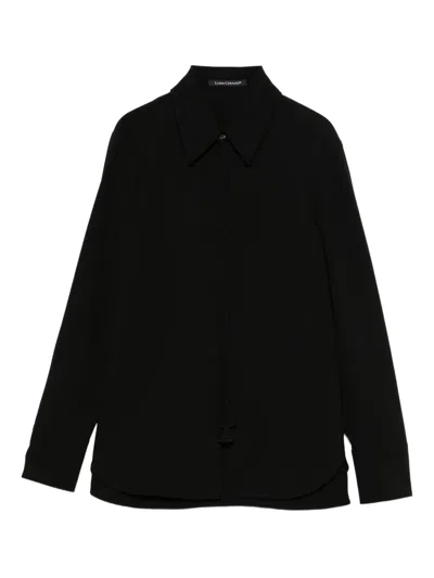 Luisa Cerano Collared Shirt In Black